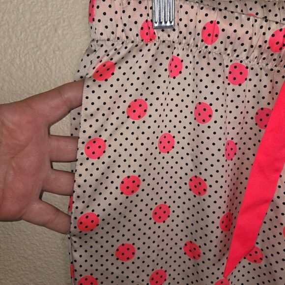 Victoria's Secret Satin Polka Dot Pajama Lounge Pants Size Small - Picture 3 of 7